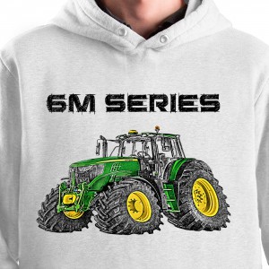 Hoodie with your tractor John Deere 6M Series 