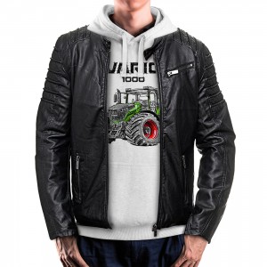 Gift for tractors lovers with jacket. Fendt Vario-1000