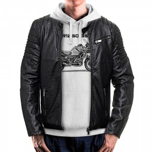 T-shirt with jacket BMW R1250 GS. Gift for bikers.