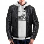 T-shirt with jacket Kawasaki VN 800 Classic. Gift for bikers.