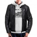 T-shirt with jacket Honda CBR 1100 XX. Gift for bikers.